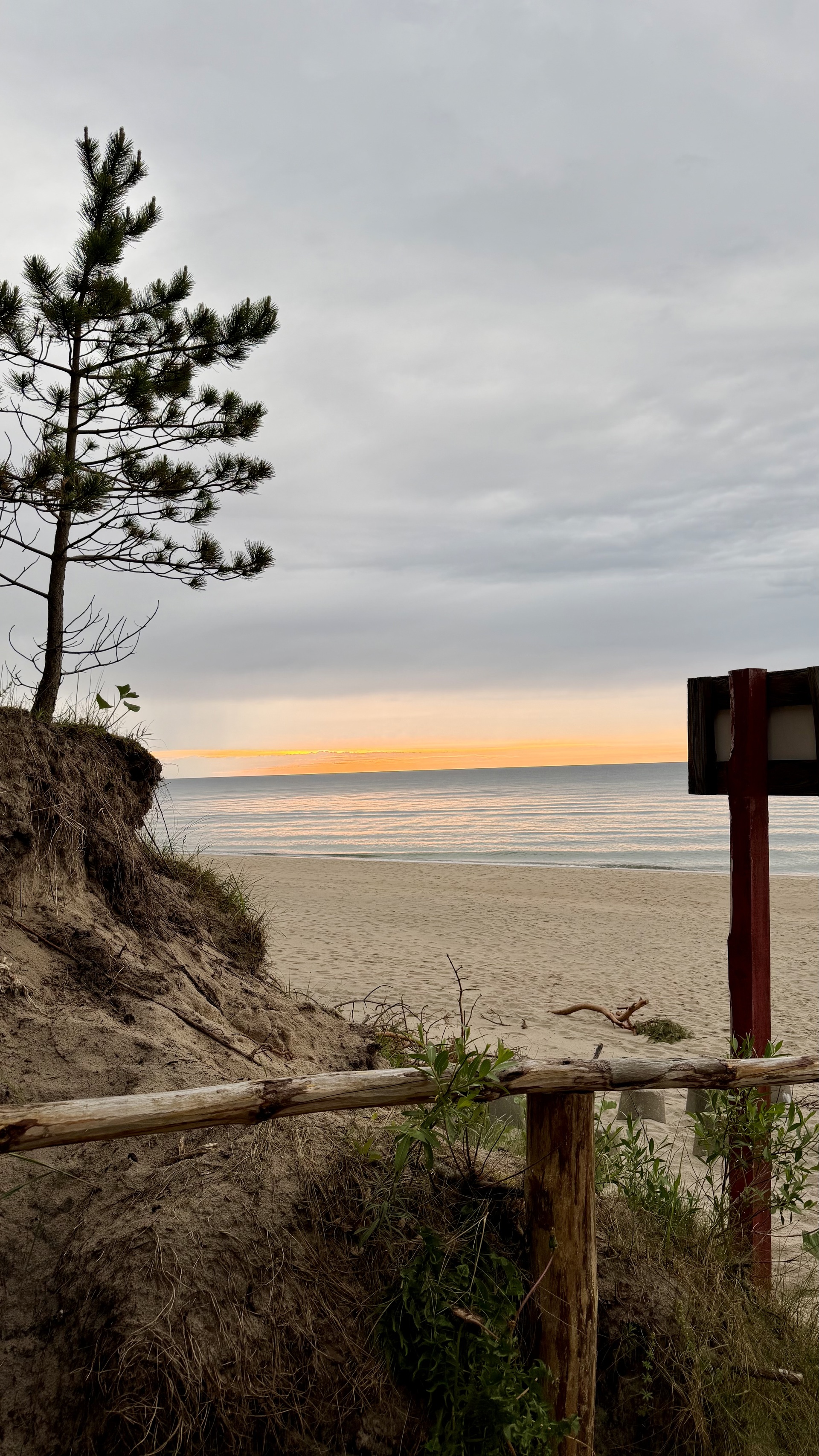 Wejście na plażę